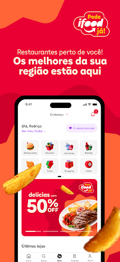 iFood comida e mercado em casa screenshot 3