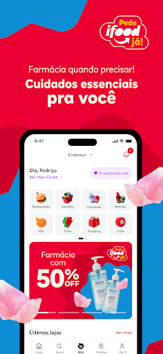 iFood comida e mercado em casa screenshot 4