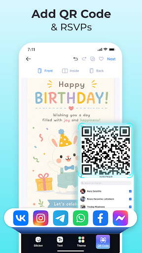 Invitation Maker: Cards & RSVP screenshot 13