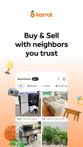 Karrot: Buy & sell locally screenshot 1
