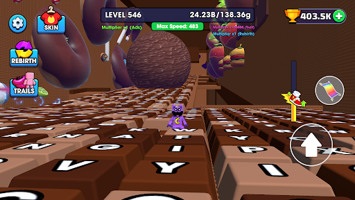 Keyboard Escape: Speed Parkour screenshot 13