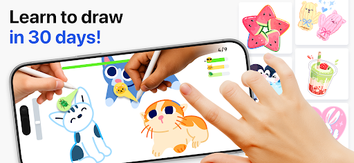 Learn how to draw - ArtWorkout screenshot 1