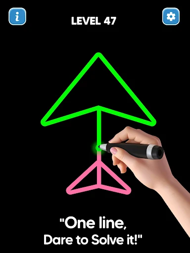 Line Drawing: No Lift Puzzle screenshot 18