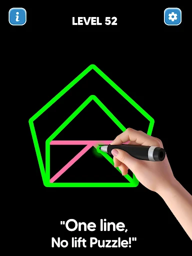 Line Drawing: No Lift Puzzle screenshot 23