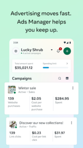 Meta Ads Manager screenshot 1