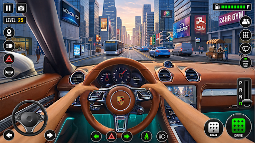 Modern Car Advance Driving 3D screenshot 3