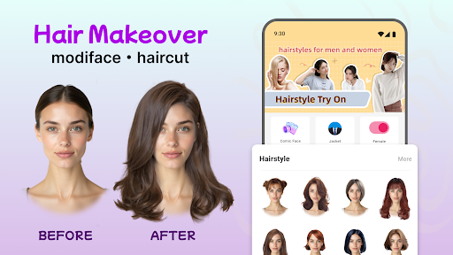 Modiface Haircut：Hair Makeover screenshot 15