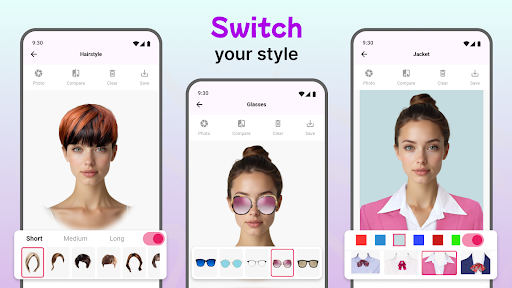 Modiface Haircut：Hair Makeover screenshot 16