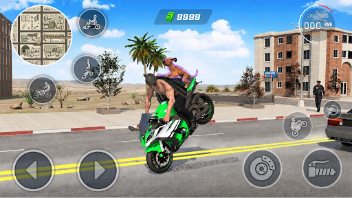 Moto Wheelie: Traffic Bike 3D screenshot 14
