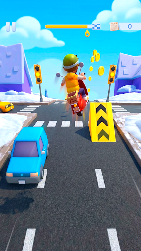 Paper Boy Race: Running game screenshot 4