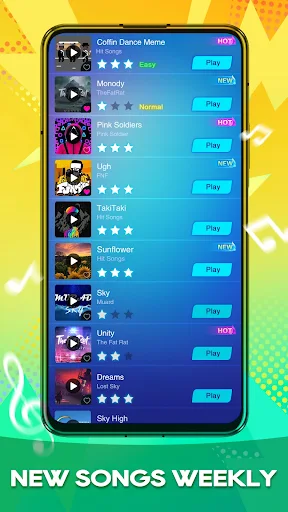 Piano Music Heart: Pop Tiles screenshot 19