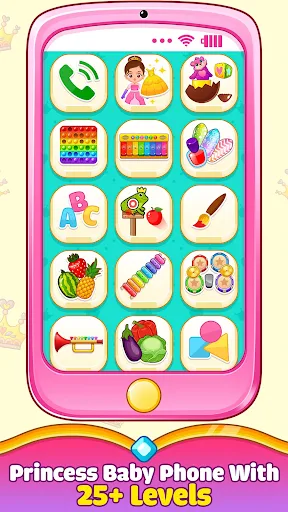 Princess Baby Phone Game screenshot 15