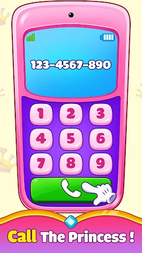 Princess Baby Phone Game screenshot 16
