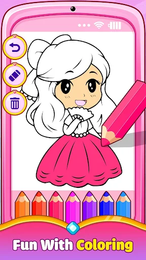 Princess Baby Phone Game screenshot 5