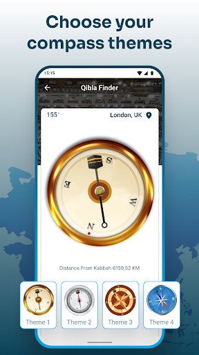 Qibla Compass with Salah Time screenshot 11
