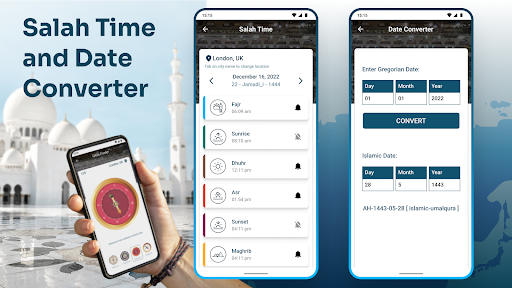 Qibla Compass with Salah Time screenshot 24