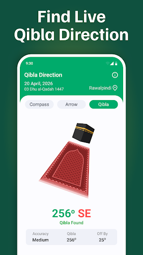 Qibla Finder: Qibla Compass screenshot 16