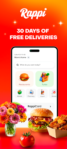 Rappi: Food Delivery, Grocery screenshot 1