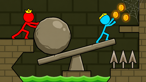 Red and Blue Stick: Animation screenshot 19