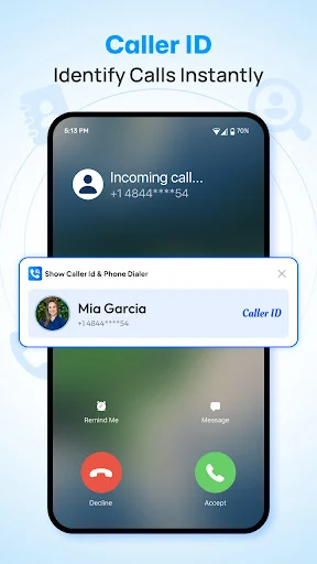 Show Caller ID & Phone Dialer screenshot 1