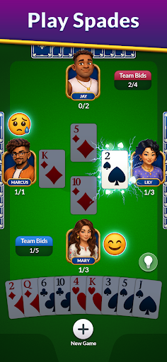 Spades - Classic Cards screenshot 1
