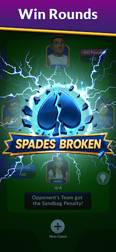 Spades - Classic Cards screenshot 2