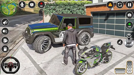 SUV Jeep Offroad Jeep Games screenshot 2