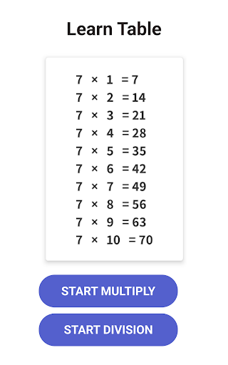 Times Table - Learn Math screenshot 18