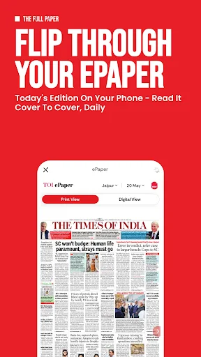 TOI Breaking News App & ePaper screenshot 5
