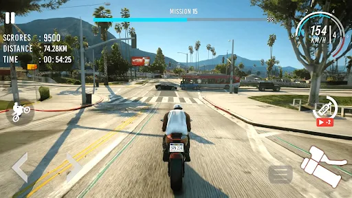 Traffic Bike Rider Rush screenshot 17
