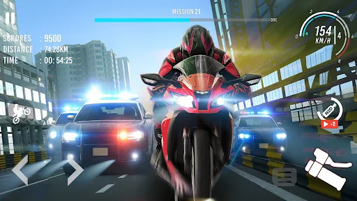 Traffic Bike Rider Rush screenshot 18