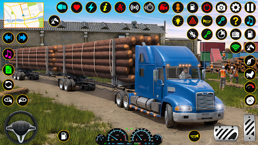 Truck Simulator: 3D Truck Game screenshot 7