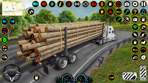 Truck Simulator: 3D Truck Game screenshot 8
