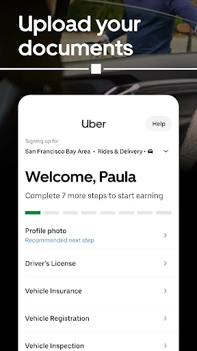Uber - Driver: Drive & Deliver screenshot 4