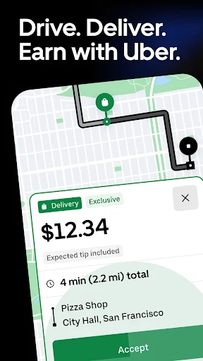 Uber - Driver: Drive & Deliver screenshot 9