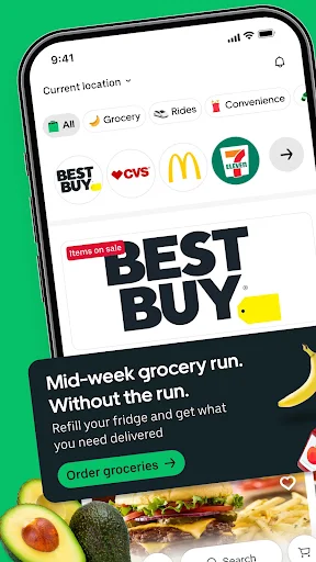 Uber Eats: Food and Grocery screenshot 1