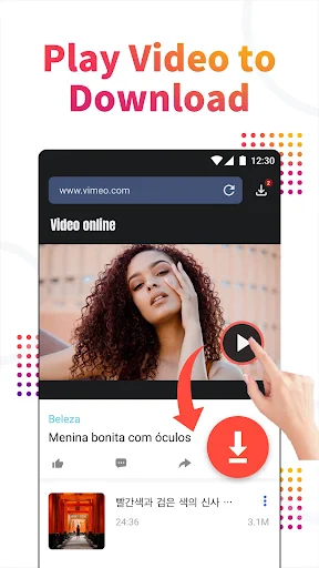 Video Downloader, Download All screenshot 6