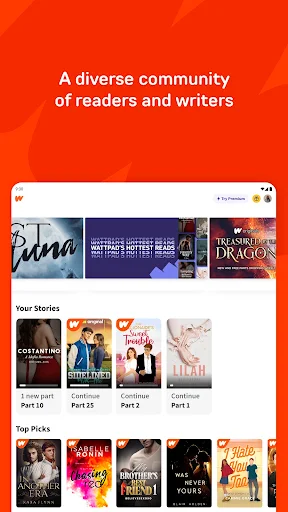 Wattpad - Read & Write Stories screenshot 14