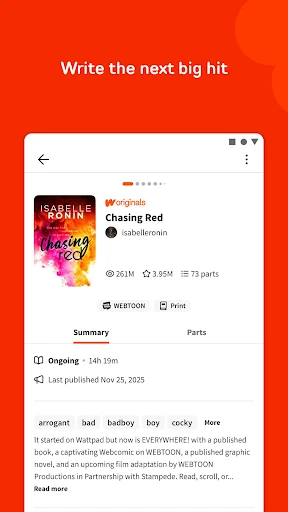 Wattpad - Read & Write Stories screenshot 5