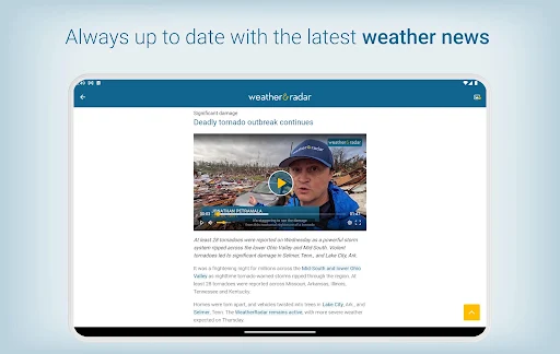 Weather & Radar Forecast screenshot 14