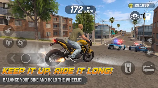 Wheelie Master: Moto Ride 3D screenshot 2