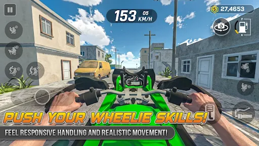 Wheelie Master: Moto Ride 3D screenshot 7