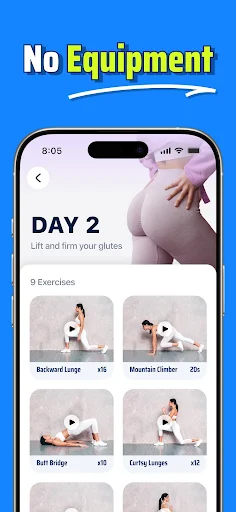 Workout at Home App: Fitness screenshot 6