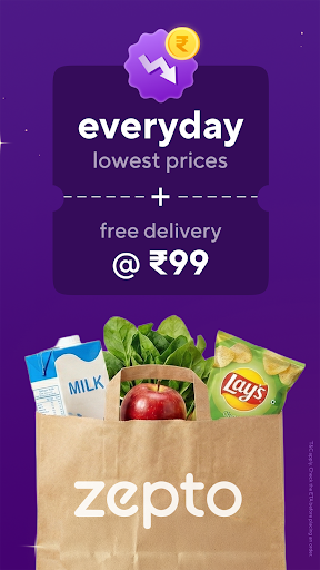 Zepto: Groceries in minutes screenshot 1