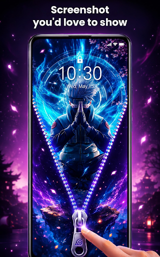 Zipper Lock Screen Customizer screenshot 14