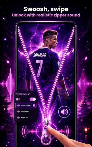 Zipper Lock Screen Customizer screenshot 16