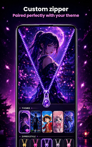 Zipper Lock Screen Customizer screenshot 17
