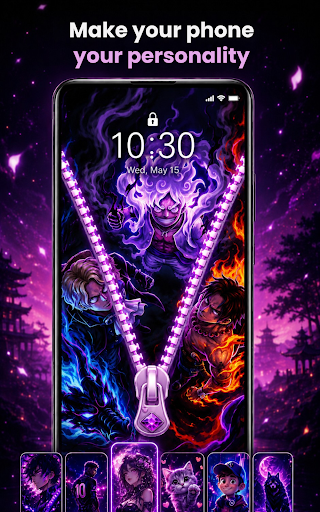 Zipper Lock Screen Customizer screenshot 19